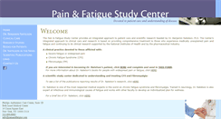 Desktop Screenshot of painandfatigue.com